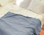 Blanket: Cotton Crinkle Bed MADE