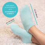 Socks: Moisturizing Gel Socks measured