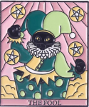 Pin: Enamel Cats Tarot The Fool