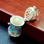 Jewellery: Pendant, Enamel Essential Oil Diffuser B