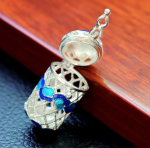 Jewellery: Pendant, Enamel Essential Oil Diffuser F