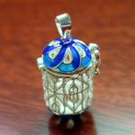  Pendant, Enamel Essential Oil Diffuser H