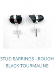 Earrings_Stud_Crystal_Points_black_tourmaline