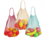 Bag: Shopping Cotton String Produce colours