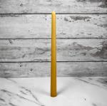 Candle: Beeswax Taper 12" Natural Colour one