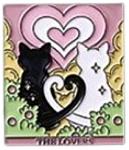 Pin: Enamel Cats Tarot The Lovers