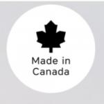 maple leaft that reads Made in Canada