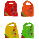 Bag: Foldable Shopping red, orange, yellow, green