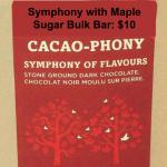  Chocolate Bar Full 75g Bulk symphony