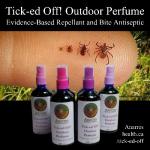 Perfume: Outdoor, Tick -ed Off Repellant and Bite Antiseptic