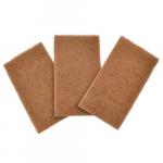 Scrubber: Walnut Shell Scour Pads, set of 3