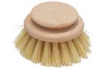 Brush: Wood & Agave Fibre, Round Replacement Head Dishwashing down