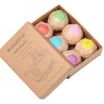 6 bath bombs in box