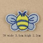 Patch: Fabric Embroidered Cartoon bee