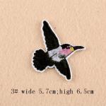 Patch: Fabric Embroidered Birds 3