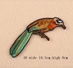 Patch: Fabric Embroidered Birds 4