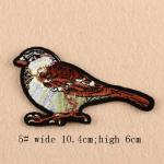 Patch: Fabric Embroidered Birds 5