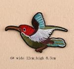 Patch: Fabric Embroidered Birds 6