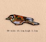 Patch: Fabric Embroidered Birds 8