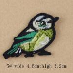 Patch: Fabric Embroidered Cartoon birdie