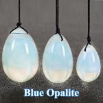 Yoni Egg: Set of 3 for Pelvic Exercise Blue Opalite