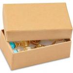 Box: Paper Kraft Padded Jewellery