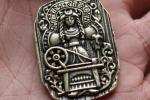 Jewellery: Goddess of Fate Pendant in Antique Bronze Tone