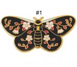  Enamel Butterfly Brooches 1