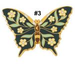  Enamel Butterfly Brooches 3
