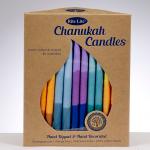 Hanukkah Candles, Vege Wax Dipped, Box of 45 1hr