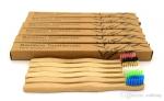 Toothbrush: Bamboo Tooth Brush with Bamboo Bristles *99% Biodegradable box 2