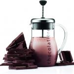 Chocolatiere Glass Hot Chocolate Maker & Frother, Used chocolate