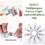 Pin: Stainless Steel Clips for photos