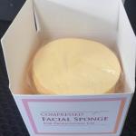Facial sponge: All-Vegetable Soft Scrub Cosmetic Pads open