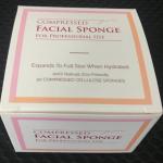 Facial sponge: All-Vegetable Soft Scrub Cosmetic Pads box