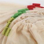 Bag: Cotton Mesh Produce, Set of 3 weighed