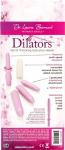 Dilator: Silicone sleeve, Dr. Berman, Set of 4 box back