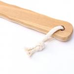 Brush: Wood & Natural Bath & Body, handle