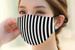MASK: Cloth Reusable Face Protection stripes