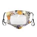 Mask: Cloth Washable with Clear Window dots