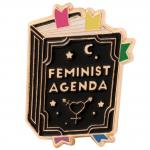 Pin: Enamel Feminist_agenda
