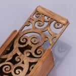 Box: Wood Gift Filligree open close Anarres