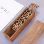 Box: Wood Gift Filligree open Anarres