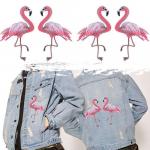 Patch: Big Flamingo on a jacket