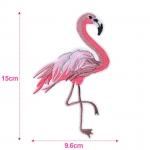 Patch: Flamingo, 15 x 10cm Big! measured