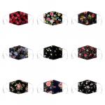 MASK: Cotton Washable Floral with Filter Pocket 1