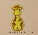 Patch: Fabric Embroidered Owl Cartoon Animals giraffe