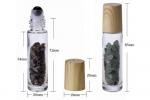 Bottle: Glass Crystal Roll On 10mL measured