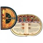 Judaica: Passover Haggadah Matzah Shaped open