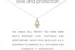  Hamsa Necklace for Love & Protection card